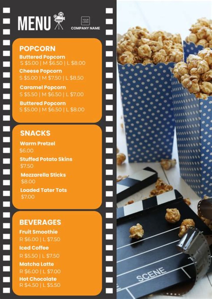 Icon Cinema Food Menu: A Comprehensive Guide to Your Movie Snack Experience