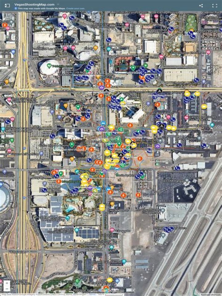Las Vegas Shooting Map Google Earth: Unveiling the Truth and Insights