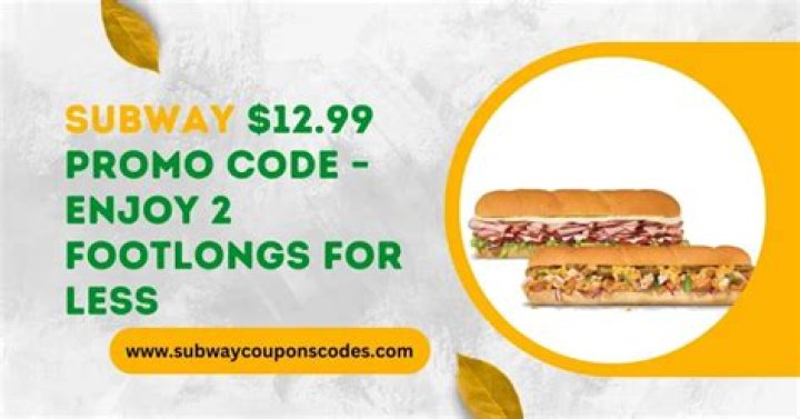 Printable Subway Coupons BOGO: Your Ultimate Guide to Free Food